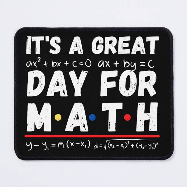 Item preview, it's a great day for math designed and sold by ronaldsonou.