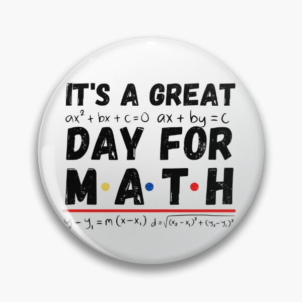 Item preview, it's a great day for math designed and sold by ronaldsonou.