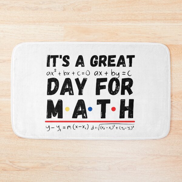 Item preview, it's a great day for math designed and sold by ronaldsonou.