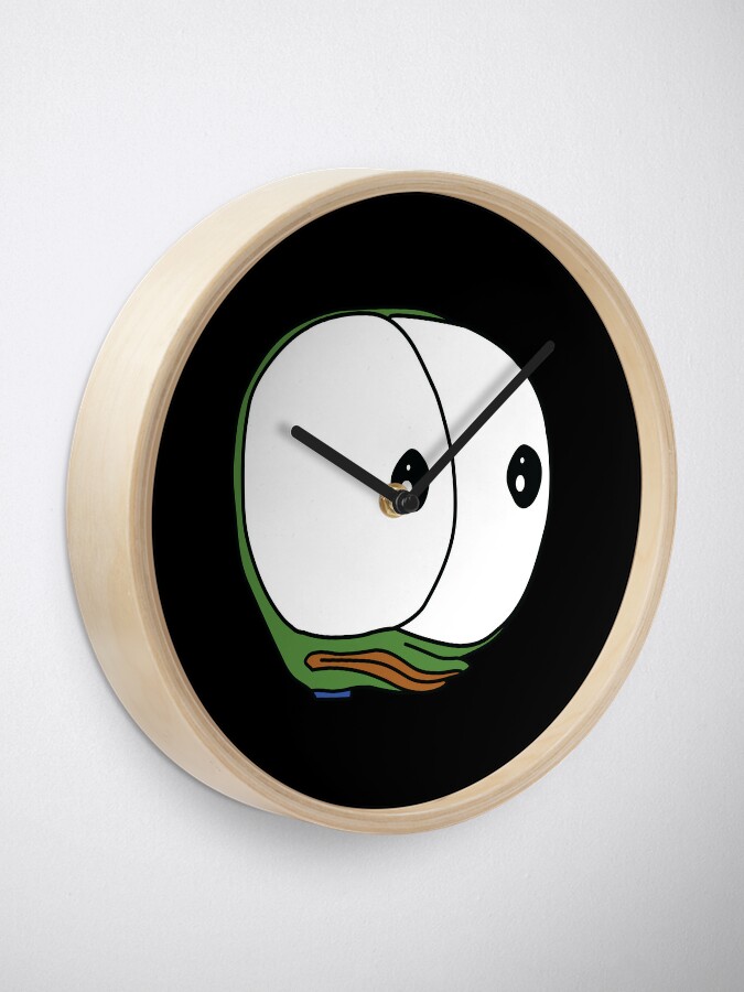 Pepega High Quality Emote Clock for Sale by OldDannyBrown