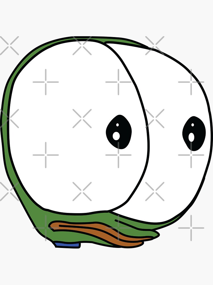 monkaOMEGA Emote High Quality Sticker