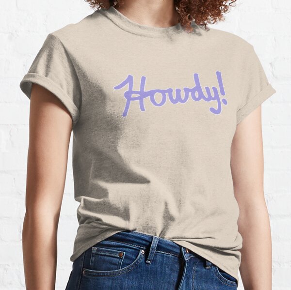 Max Devereaux - "Howdy!" logo Classic T-Shirt