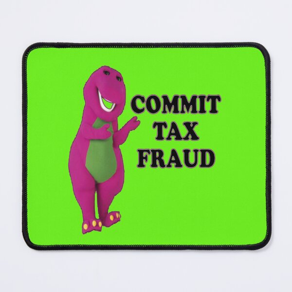 Item preview, commit tax fraud  Sticker designed and sold by PatricRuesch.
