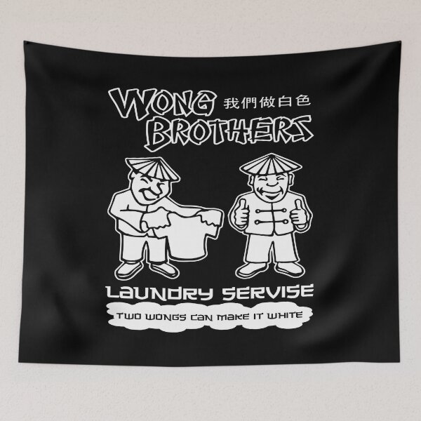 Item preview, Wong Brothers Laundry Service designed and sold by PoppyPu3.