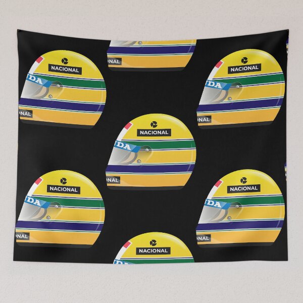 Item preview, Ayrton Senna Helmet  designed and sold by Michell6858083.