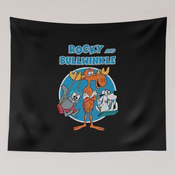 Item preview, Music Retro Vintage Rocky And Bullwinkle Gifts Music Fans designed and sold by Emmanuellelockm.