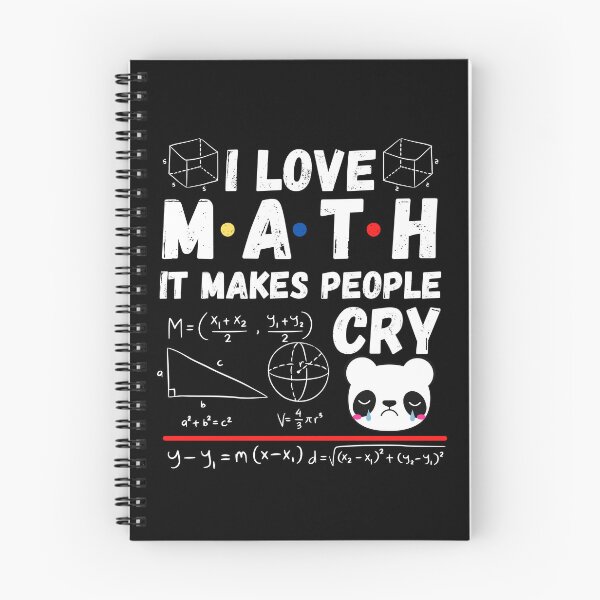 Item preview, I love math it makes people cry designed and sold by ronaldsonou.