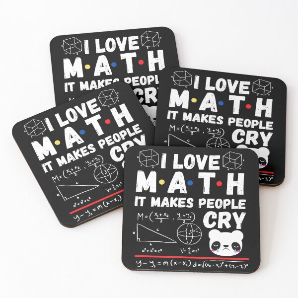 Item preview, I love math it makes people cry designed and sold by ronaldsonou.