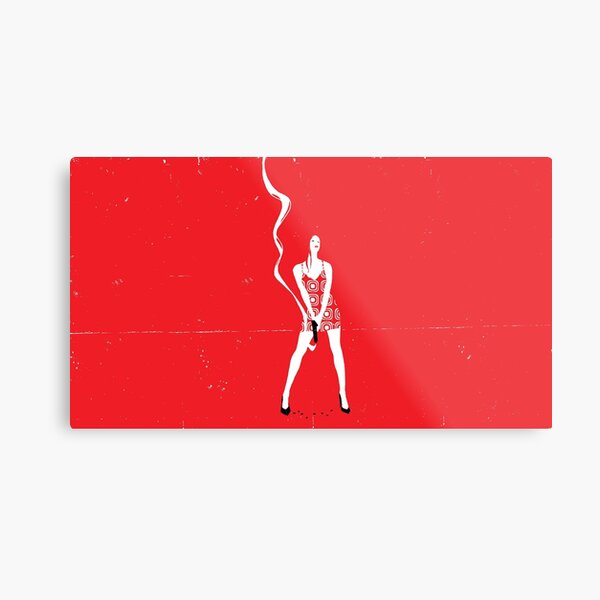 Gangster Girl Metal Prints For Sale Redbubble