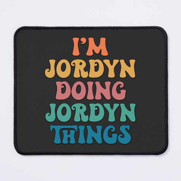 Item preview, Jordyn Funny Retro First Name designed and sold by Americandude.