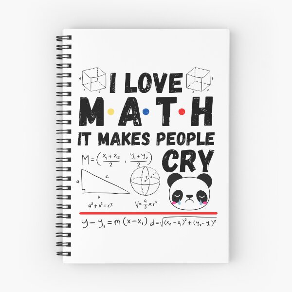 Item preview, I love math it makes people cry designed and sold by ronaldsonou.