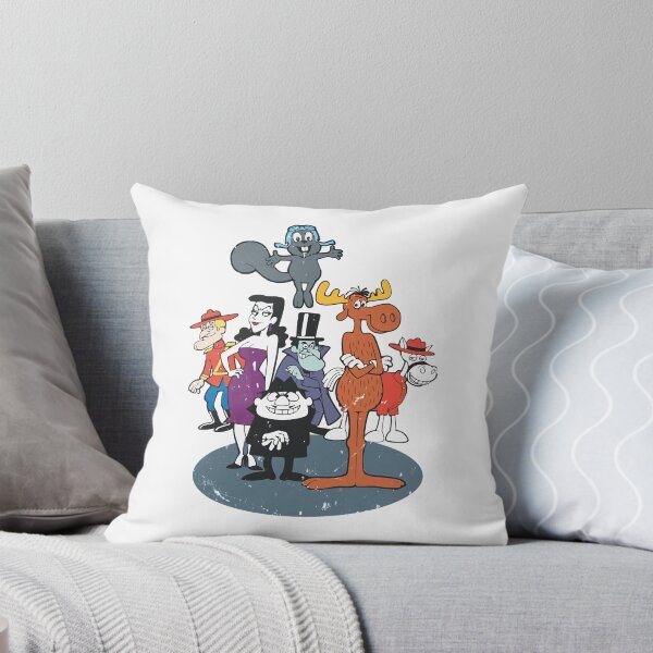 Item preview, Birthday Gift Rocky And Bullwinkle And Friends Retro Wave designed and sold by Emmanuellelockm.