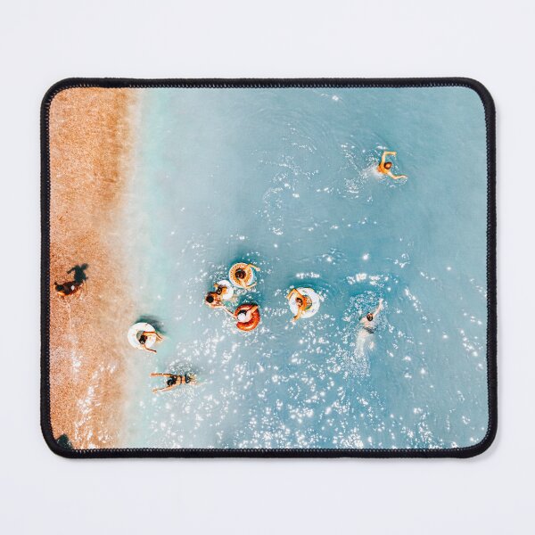 Item preview, Vintage Coastal Aerial Print, Beach Photography, Aerial Beach Photography, People Aerial On Beach designed and sold by radub85.