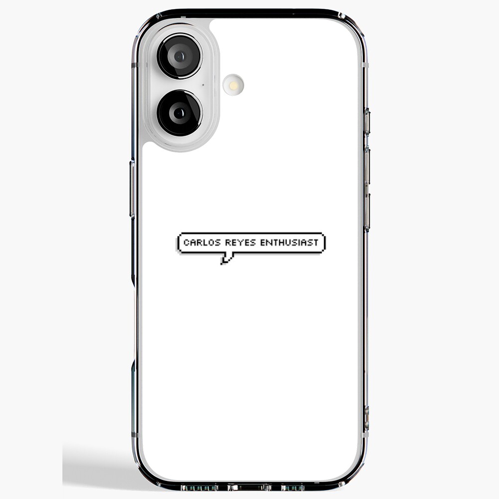 Sprechblase „Carlos Reyes-Enthusiast“ Sticker