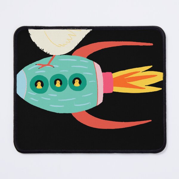 Item preview, Rocketship Chicken T-Shirt designed and sold by DanielAlcanta.