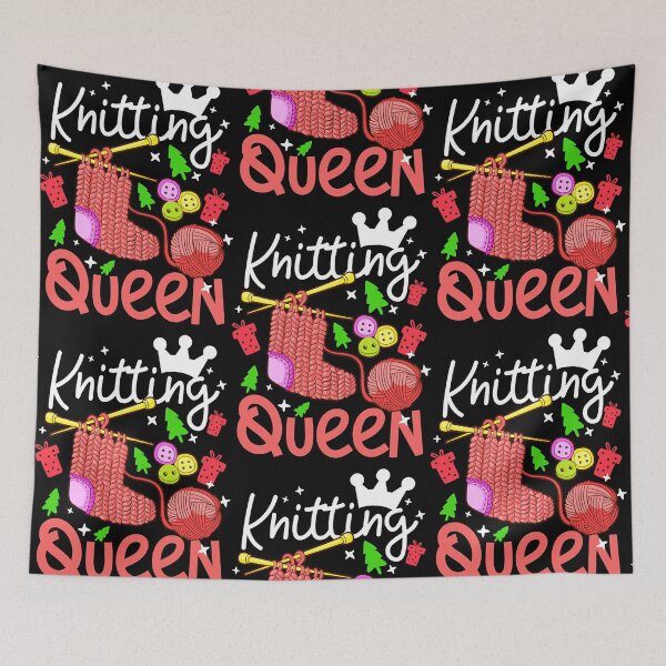 Item preview, Christmas Knitting Shirt  Knitting Queen  designed and sold by Michell6858083.