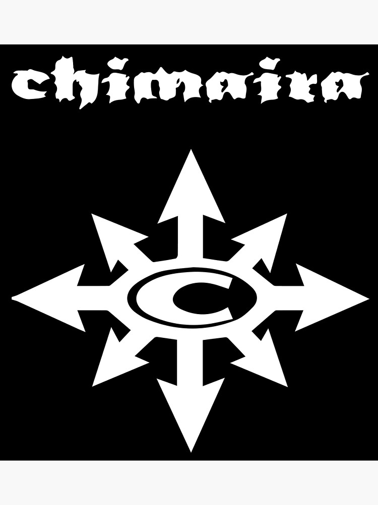"CHIMAIRA" Poster for Sale by JamisonHilpert Redbubble