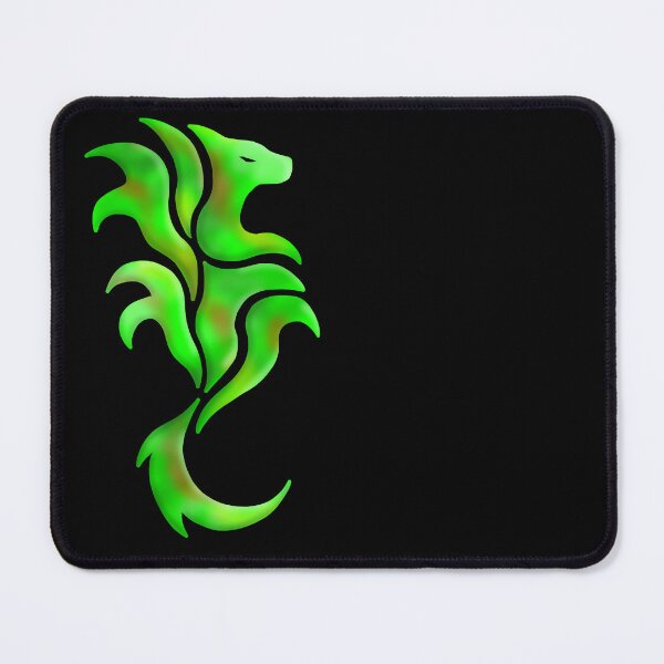 Item preview, green dragon tribal pattern designed and sold by octo-PS.