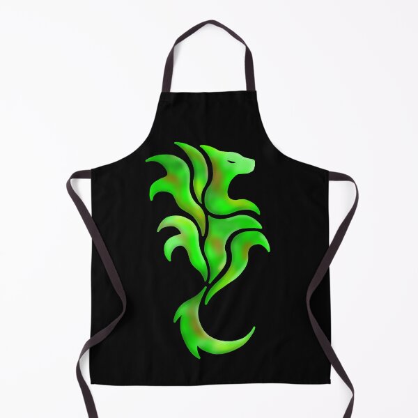 Item preview, green dragon tribal pattern designed and sold by octo-PS.