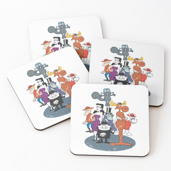 Item preview, Day Gift Rocky And Bullwinkle Cool Funny designed and sold by Emmanuellelockm.