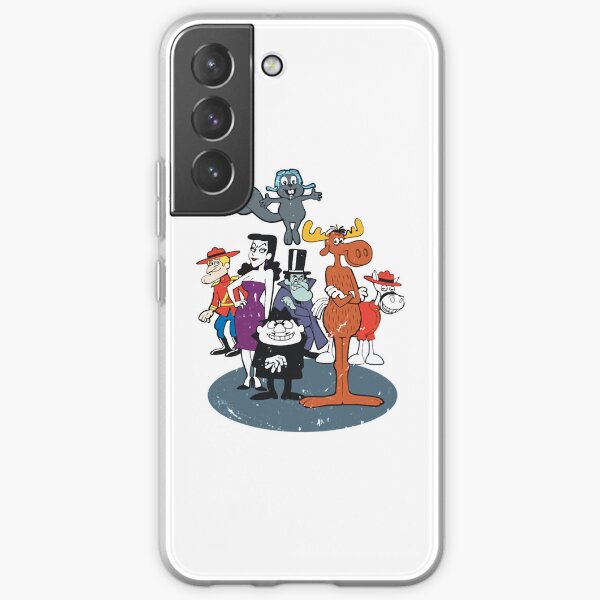 Day Gift Rocky And Bullwinkle Cool Funny Samsung Galaxy Soft Case