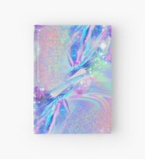 Sparkly Rainbow Holographic Pattern Hardcover Journal