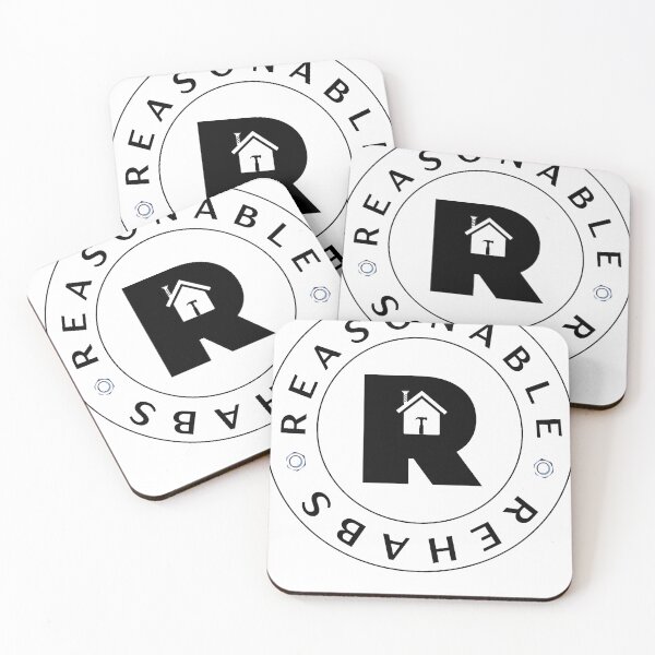 Item preview, Reasonable Rehabs Black Letters Classic  designed and sold by venisemaryl3.