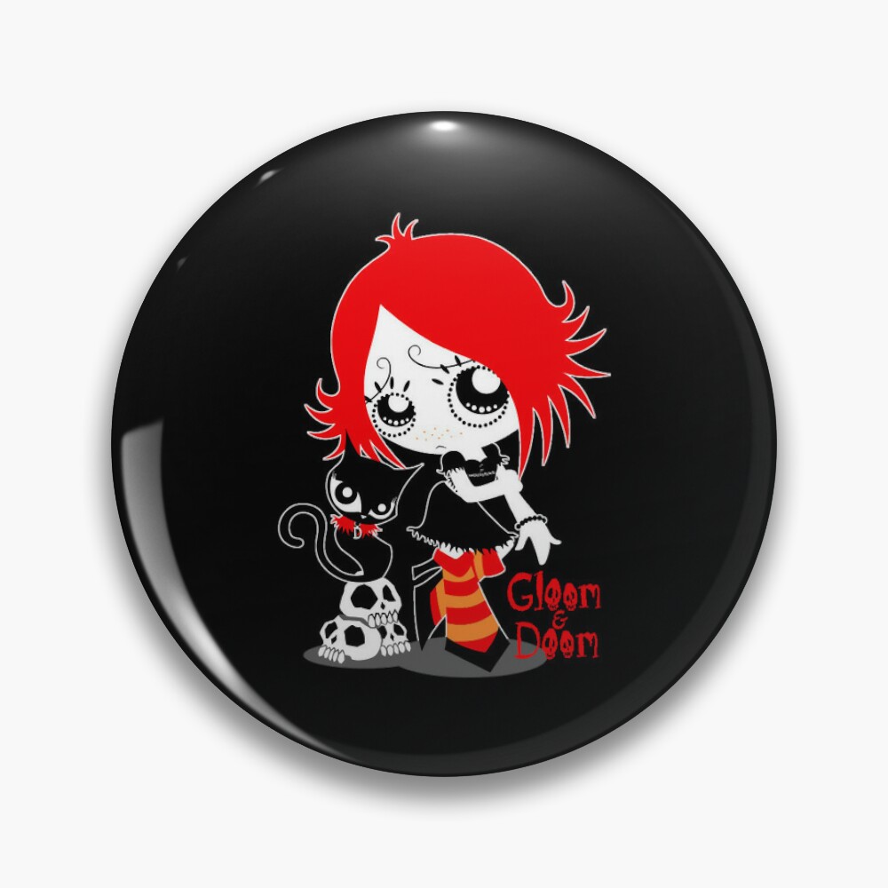 Ruby Gloom and Doom Kitty | Pin