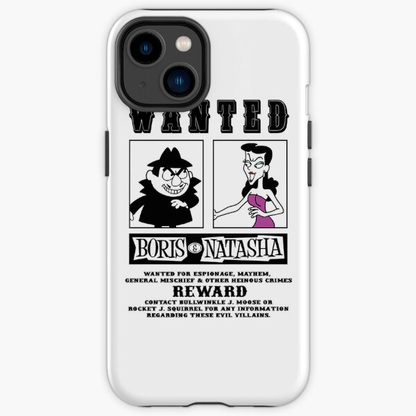 Day Gifts For Boris Natasha Wanted Poster Gift Music Fans iPhone Tough Case