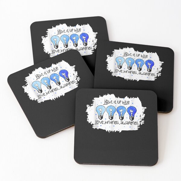 Item preview, Light It Up Blue Autism Awareness Present Autism Teacher T-Shirt designed and sold by abigailbullock.