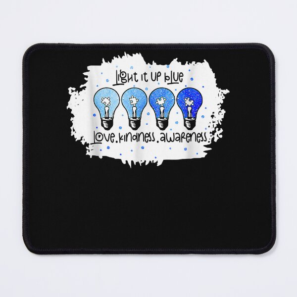 Item preview, Light It Up Blue Autism Awareness Present Autism Teacher T-Shirt designed and sold by abigailbullock.