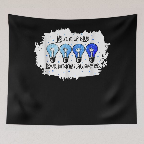 Item preview, Light It Up Blue Autism Awareness Present Autism Teacher T-Shirt designed and sold by abigailbullock.