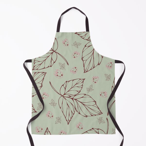 Item preview, Raspberry berries and raspberry leaf pattern raspberry tea designed and sold by Natairbrush.