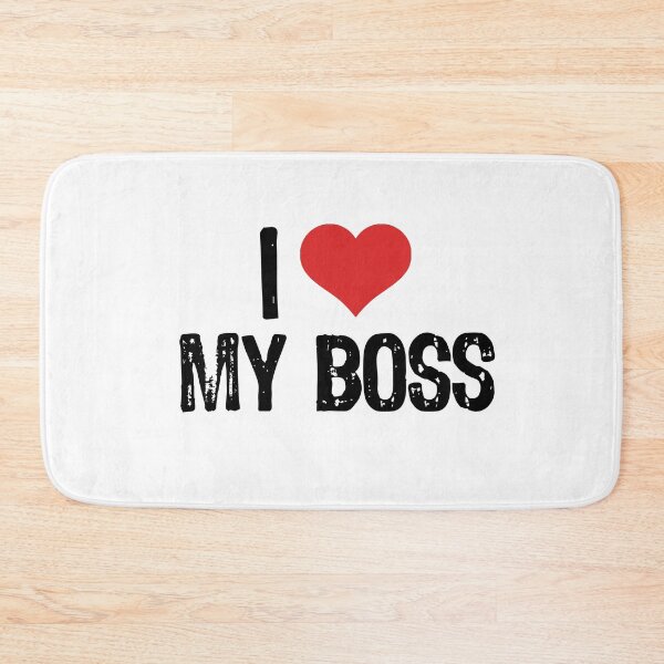Item preview, I Love My Boss designed and sold by The "I Love Everything" Shop.