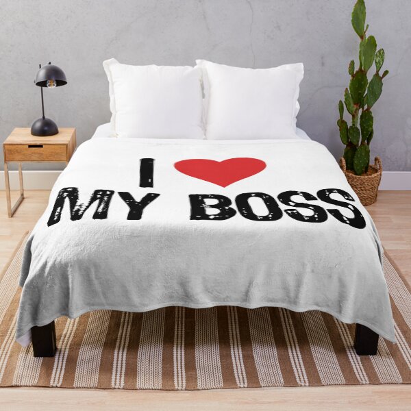 Item preview, I Love My Boss designed and sold by The "I Love Everything" Shop.