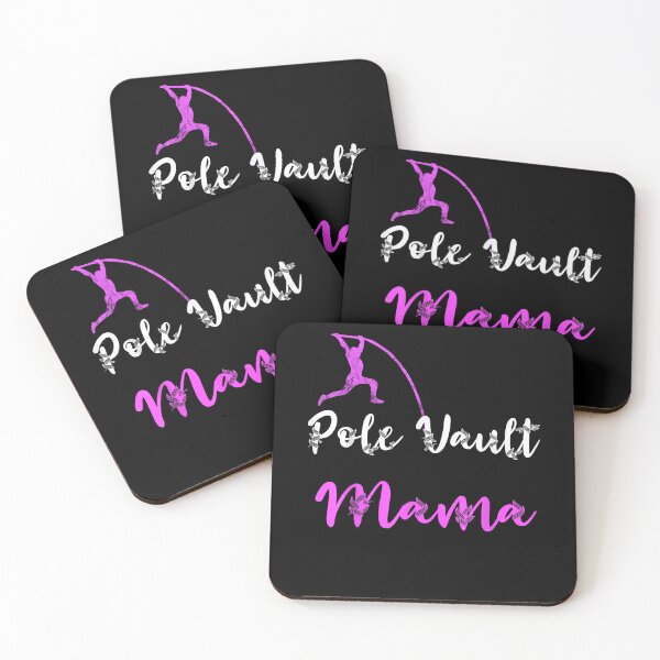 Item preview, Pole Vault Mama Track And Field Mother Vaulter Vaulting Mom T-Shirt designed and sold by pinkeyatur.