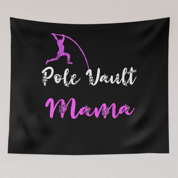 Item preview, Pole Vault Mama Track And Field Mother Vaulter Vaulting Mom T-Shirt designed and sold by pinkeyatur.