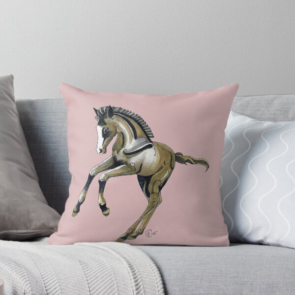 Item preview, "Ponis retozando # 3" designed and sold by Winterberry Farm Studio.