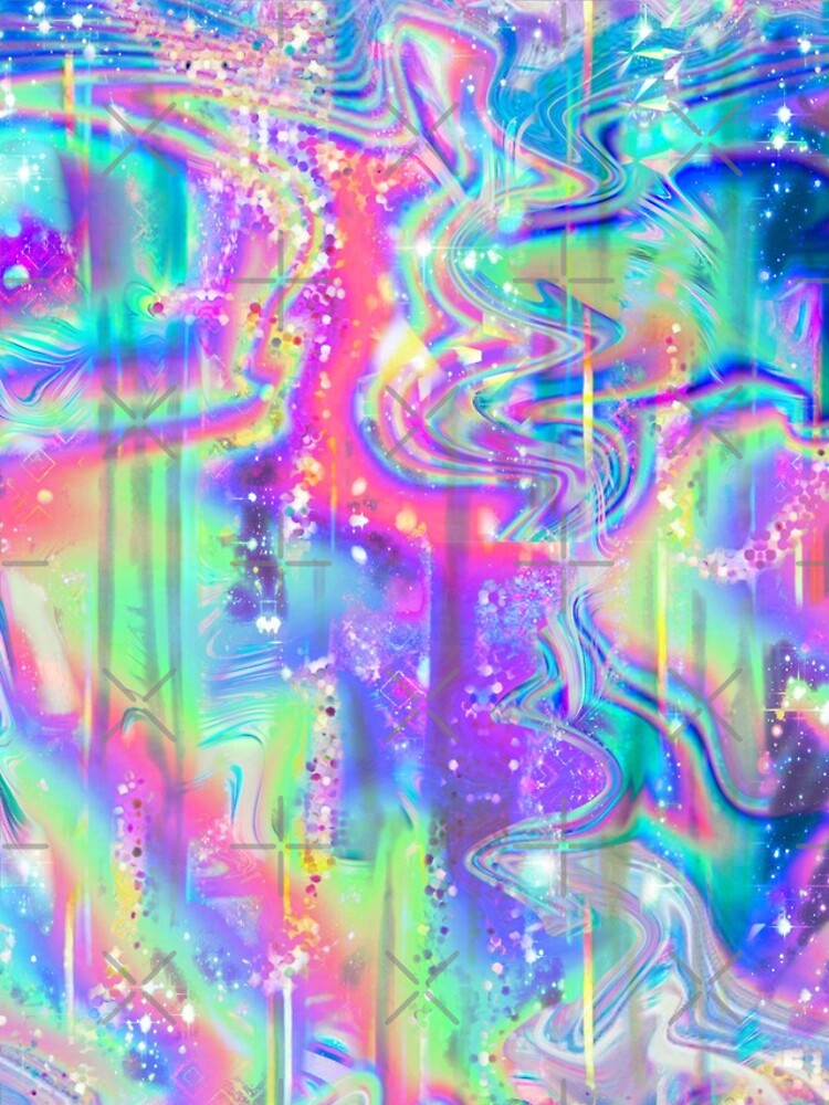 Psychedelic Holographic Texture by SaradaBoru