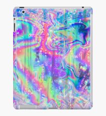Psychedelische holographische Textur iPad-Hülle & Klebefolie
