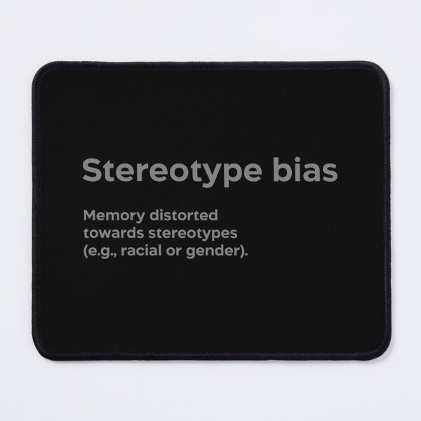 Item preview, Stereotype bias grey designed and sold by EdimQuotes.