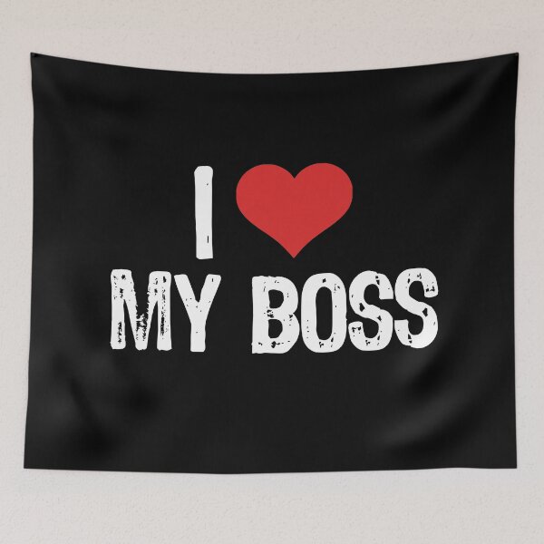 Item preview, I Love My Boss designed and sold by The "I Love Everything" Shop.