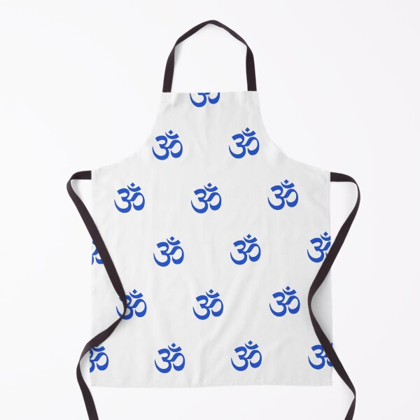 Item preview, Blue Om Symbol, Om Mantra Pattern designed and sold by patterniastudio.