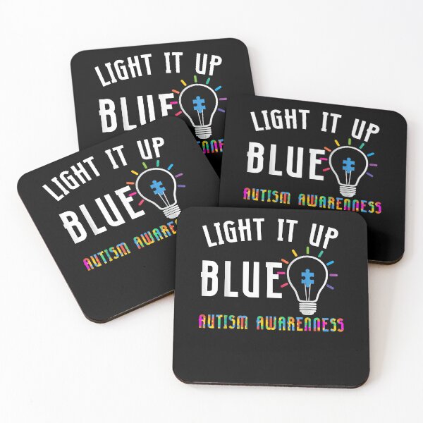 Item preview, Light It Up Blue Autism Shirt I Wear Blue For Awareness T-Shirt designed and sold by abigailbullock.