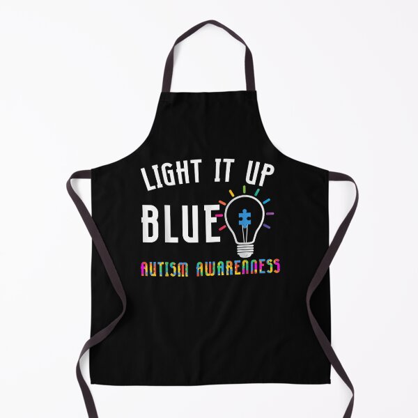 Item preview, Light It Up Blue Autism Shirt I Wear Blue For Awareness T-Shirt designed and sold by abigailbullock.
