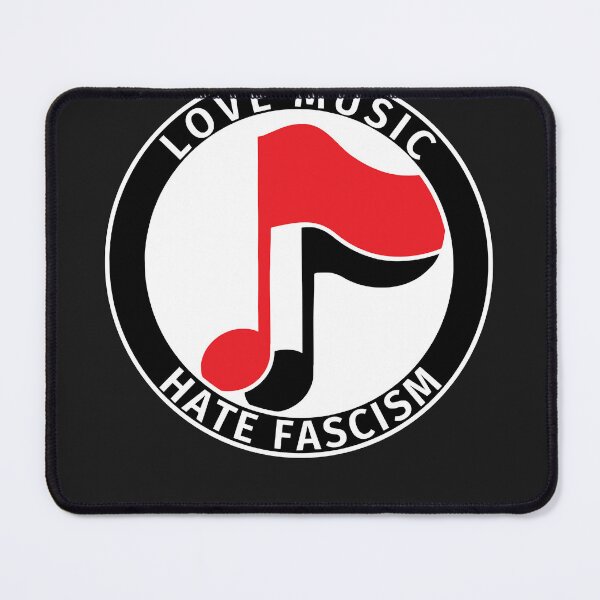 Item preview, Antifa logo   love music hate fascism classic t shirt designed and sold by XiaolanShen.