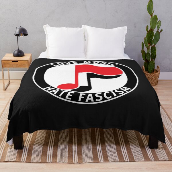 Item preview, Antifa logo   love music hate fascism classic t shirt designed and sold by XiaolanShen.