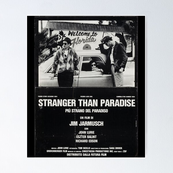 販売 stranger than paradise ポスター