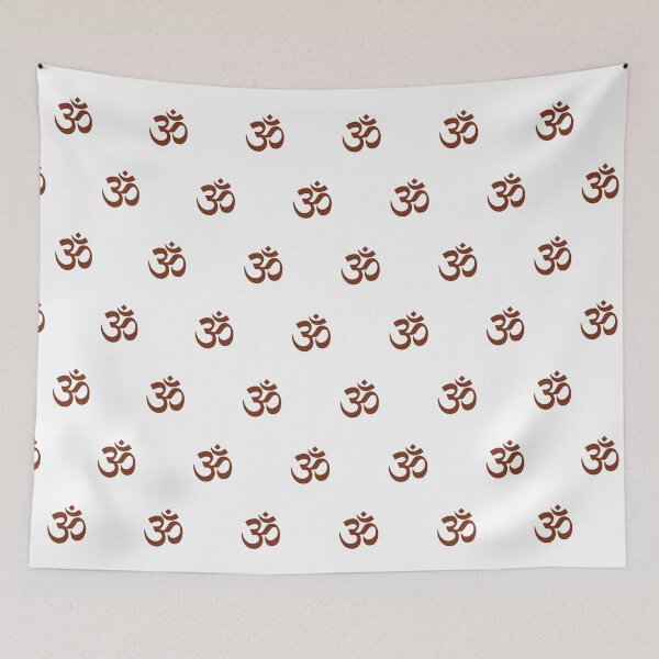 Item preview, Brown Om Symbol, Om Mantra Pattern designed and sold by patterniastudio.