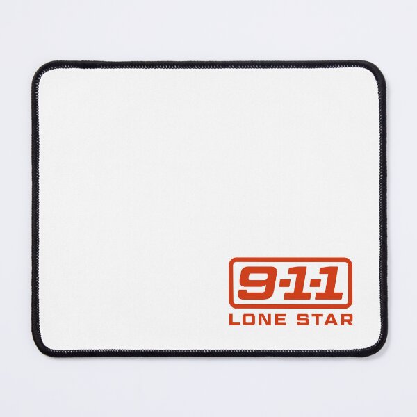 Item preview, 9-1-1: Lone Star logo (standard red-orange) designed and sold by Sunny's Delights.